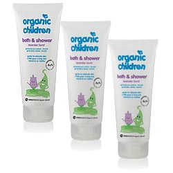 Green People Organic Children Bath and Shower~Lavender Burst~PACK of 3