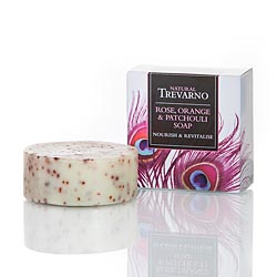 Trevarno Rose, Orange & Patchouli Soap 75g 
