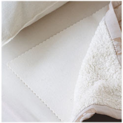 Green Baby Organic Cotton Bed Protector Small  - 50cm x 70cm 