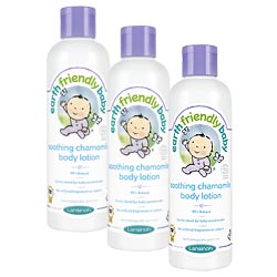Earth Friendly Baby~Organic Chamomile Body Lotion~PACK of 3