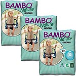 Bambo Nature Trainer Pants ~ Junior (Size 5) ~ 60 Pull-up Nappies ~ (Case of 3) ~ SAVE £3.76 ~ 