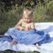 natural cotton fleece pram blankets