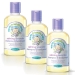 3 x earth friendly baby lavender shampoo & bodywash