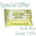 Beaming Beauty organic facial cleansing wipes