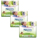 3 x Moltex Nature No1 XL nappies (size 6)