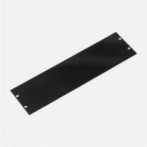 U Height: 3U 19" Aluminium Panel - Black U Height: 3U 19" Aluminium Panel - Black